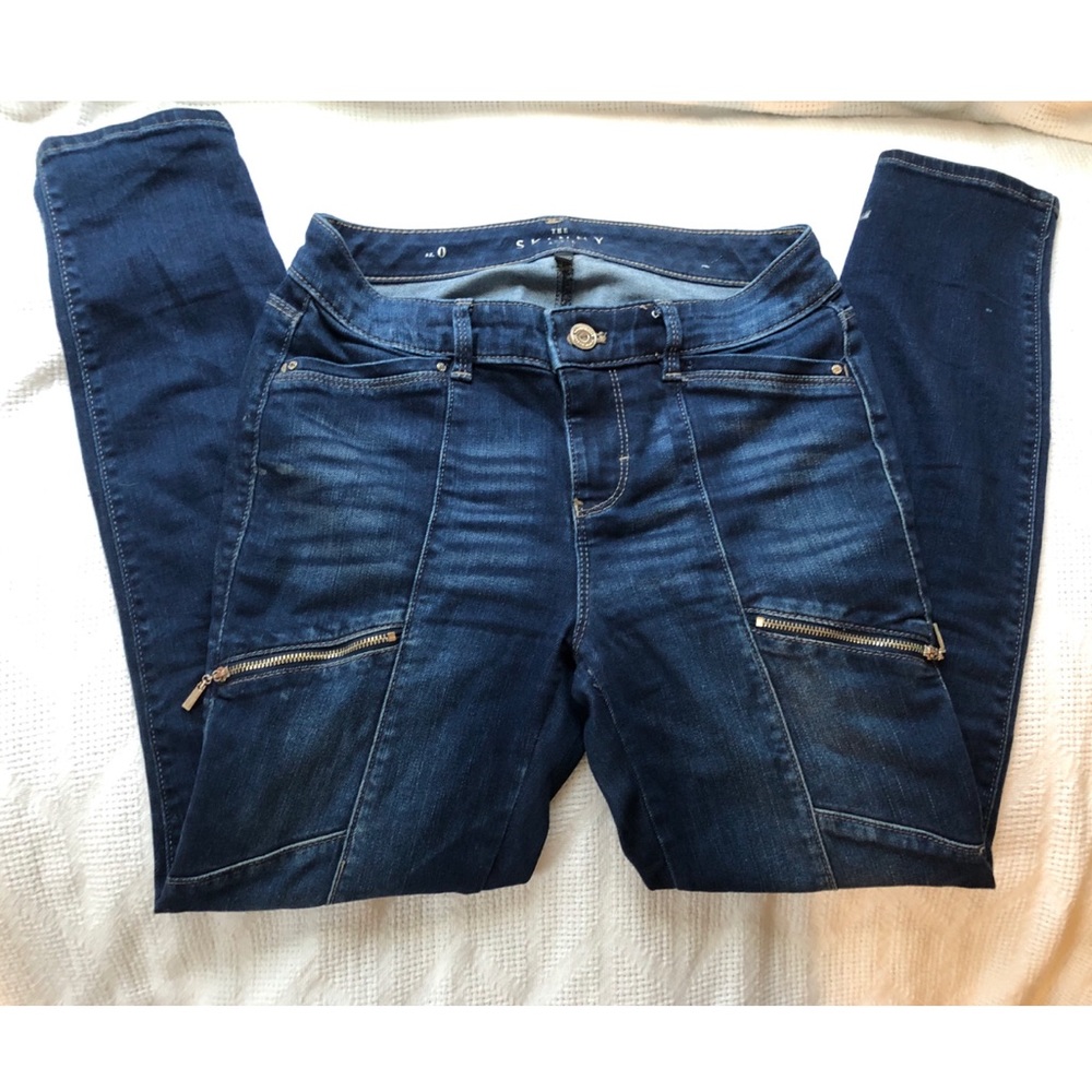 White House Black Market Skinny Utility Jeans!